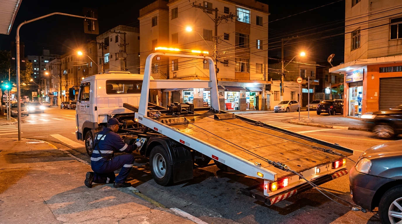 Guincho 24h profissional em Aracaju‑SE
